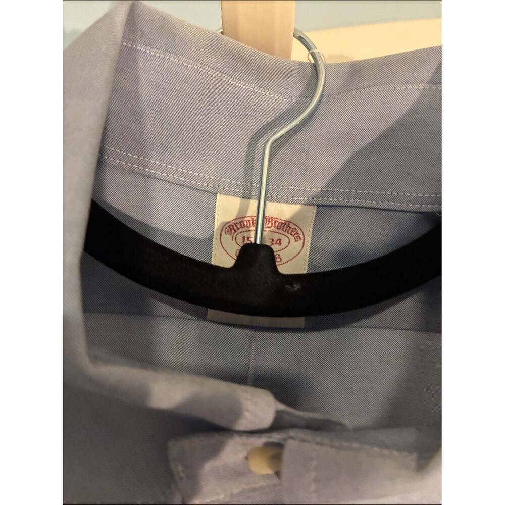 Brooks Brothers Light Blue Button-Down Dress Shirt - Picture 2 of 6
